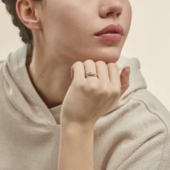 Histoire d'Or Bague Baliatina Or Tricolore Diamant* Bagues|Bagues Avec Pierre