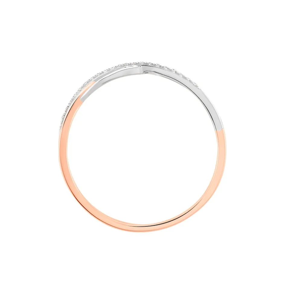 Histoire d'Or Bague Batista Or Bicolore Diamant* Bagues|Bagues Avec Pierre