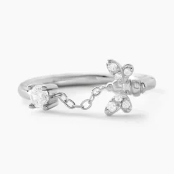 Histoire d'Or Bague Bee Good Argent Blanc Oxyde De Zirconium* Bagues|Bagues Fantaisie