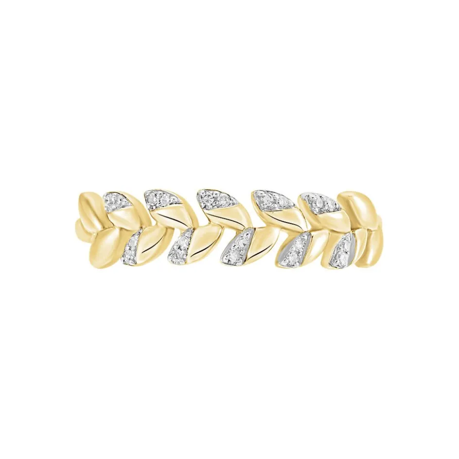 Histoire d'Or Bague Berinice Or Jaune Diamant* Bagues|Bagues Avec Pierre