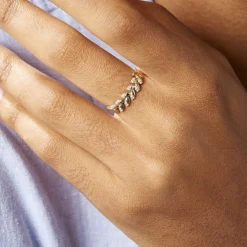 Histoire d'Or Bague Berinice Or Jaune Diamant* Bagues|Bagues Avec Pierre