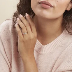 Histoire d'Or Bague Blandine Or Bicolore Diamant* Bagues|Bagues Avec Pierre