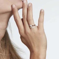 Histoire d'Or Bague Boucle D'or Or Jaune Oxyde De Zirconium* Bagues|Bagues Avec Pierre