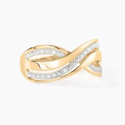 Histoire d'Or Bague Callistine Or Jaune Diamant* Bagues|Bagues Avec Pierre