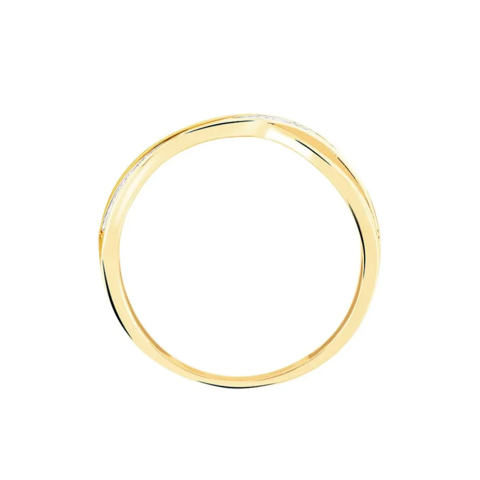 Histoire d'Or Bague Callistine Or Jaune Diamant* Bagues|Bagues Avec Pierre