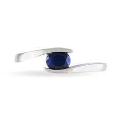 Histoire d'Or Bague Camilia Or Blanc Tanzanite* Bagues|Bagues Avec Pierre