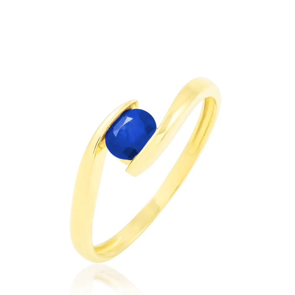 Histoire d'Or Bague Camilia Or Jaune Saphir