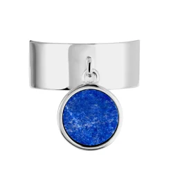 Histoire d'Or Bague Camillo Argent Blanc Lapis Lazuli