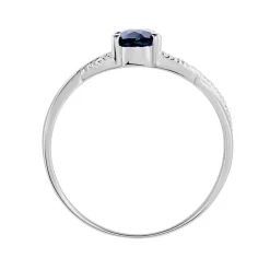 Online Histoire d'Or Bague Candice Or Blanc Topaze or blanc topaze london blue