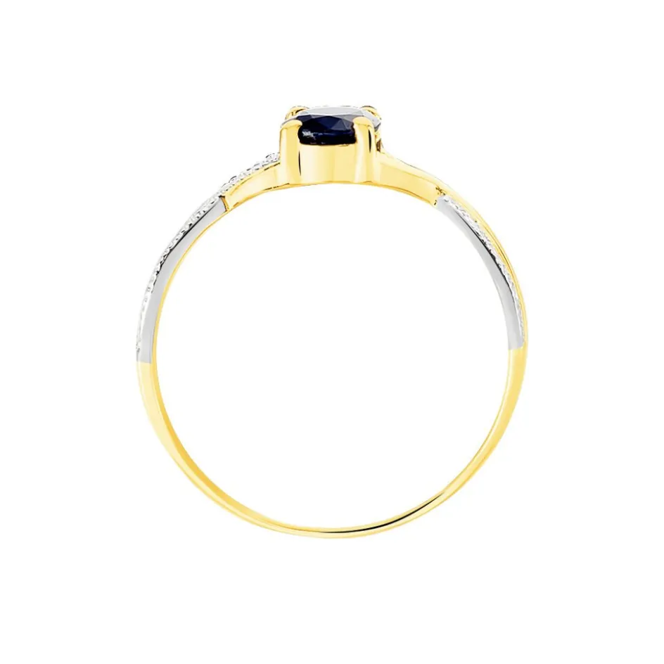 Histoire d'Or Bague Candice Or Jaune Saphir* Bagues|Bagues Avec Pierre