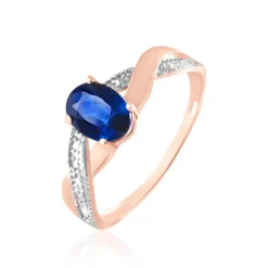 Discount Histoire d'Or Bague Candice Or Rose Saphir