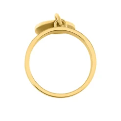Histoire d'Or Bague Capri Acier Jaune* Bagues|Bagues Sans Pierre