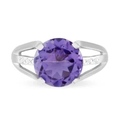 Histoire d'Or Bague Cecile Or Blanc Topaze Et Diamant* Bagues|Bagues Avec Pierre