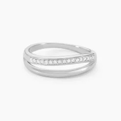 Histoire d'Or Bague Celimene Argent Blanc Oxyde De Zirconium* Bagues|Bagues Fantaisie