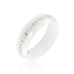 Best Histoire d'Or Bague Ceramik Design Ceramique Strass Et Céramique