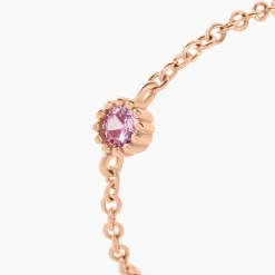 Outlet Histoire d'Or Bague Chaine Rio Selaron Argent Rose Oxyde De Zirconium argent rose oxyde rose