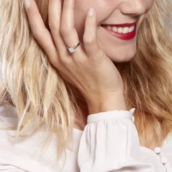 Histoire d'Or Bague Charlene Platine Blanc Diamant* Bagues|Bagues Avec Pierre