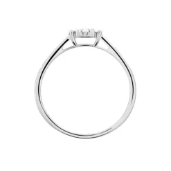 Histoire d'Or Bague Cilka Or Blanc Diamant* Bagues|Bagues Avec Pierre