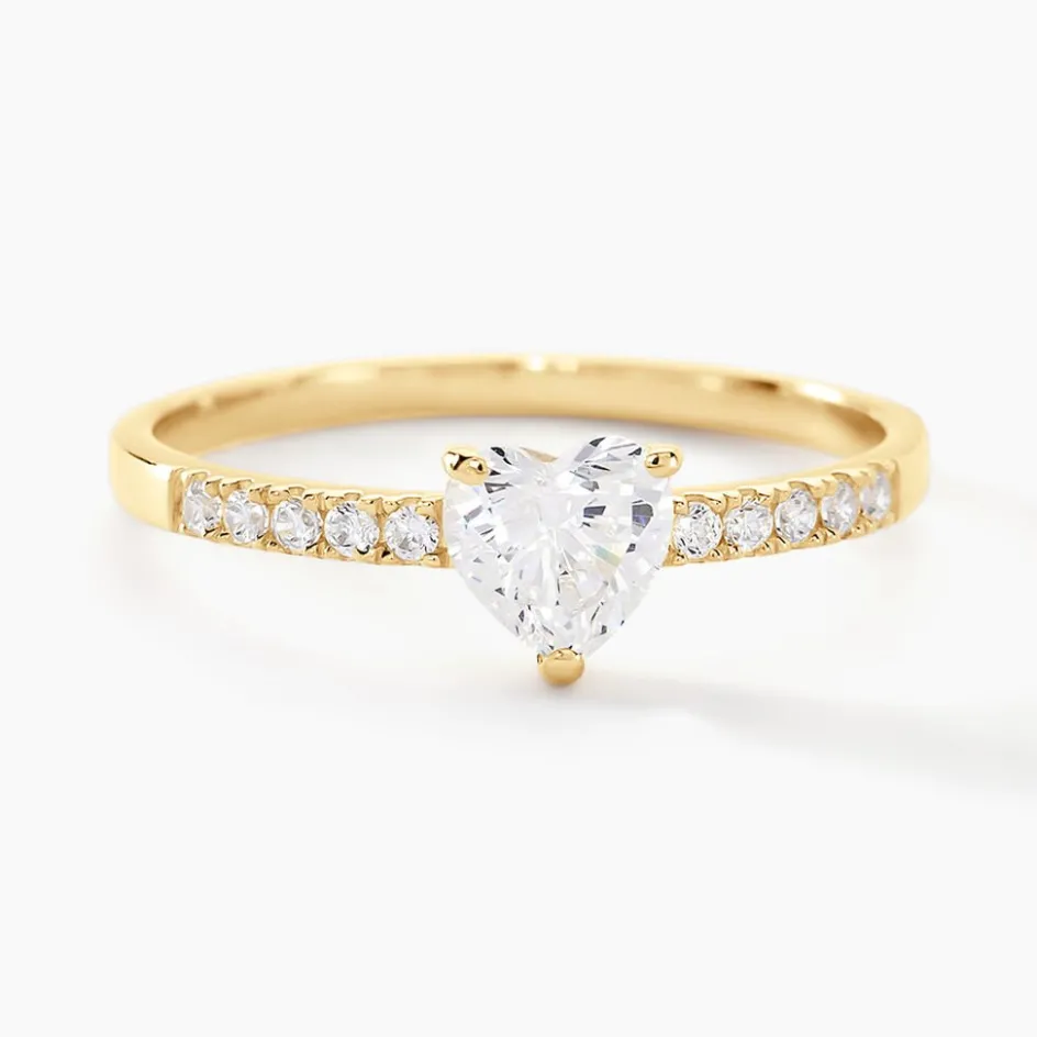 Histoire d'Or Bague Ciriaco Or Jaune Oxyde De Zirconium