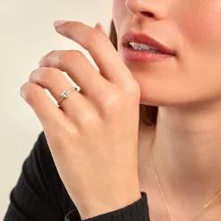 Histoire d'Or Bague Ciriaco Or Jaune Oxyde De Zirconium