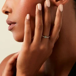 Histoire d'Or Bague Clova Argent Blanc Pierre De Synthese Oxyde De Zirconium* Bagues|Bagues Fantaisie