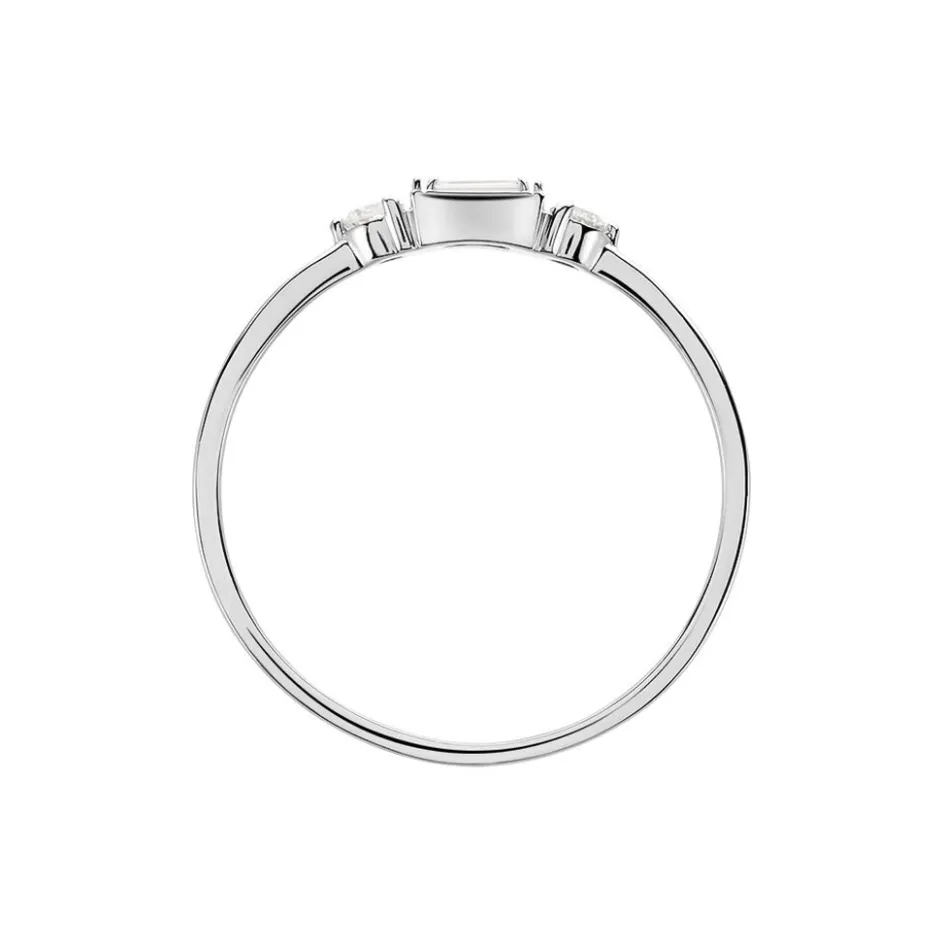 Best Histoire d'Or Bague Collection 1986 Or Blanc Diamant