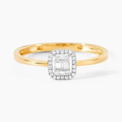 Best Histoire d'Or Bague Collection 1986 Or Jaune Diamant