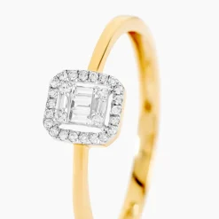 Best Histoire d'Or Bague Collection 1986 Or Jaune Diamant