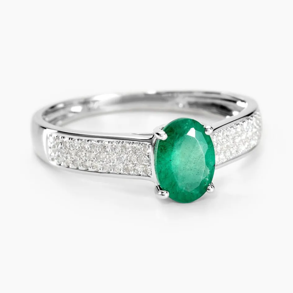 Histoire d'Or Bague Crista Et Diamant* Bagues|Bagues Avec Pierre