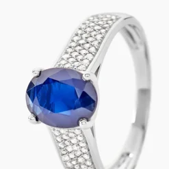 Histoire d'Or Bague Crista Et Diamant* Bagues|Bagues Avec Pierre