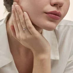 Histoire d'Or Bague Cupidon Or Blanc Diamant* Bagues|Bagues Avec Pierre