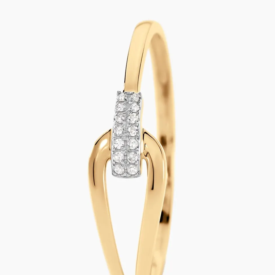 Sale Histoire d'Or Bague Cyranna or jaune diamant