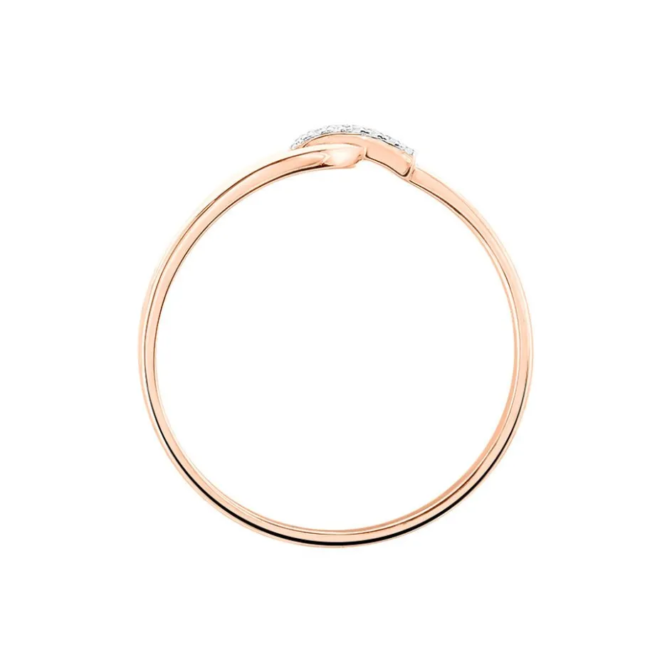 Clearance Histoire d'Or Bague Cyranna or rose diamant