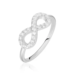 Histoire d'Or Bague Davila Argent Blanc Oxyde De Zirconium* Bagues Fantaisie|Bagues Avec Pierre