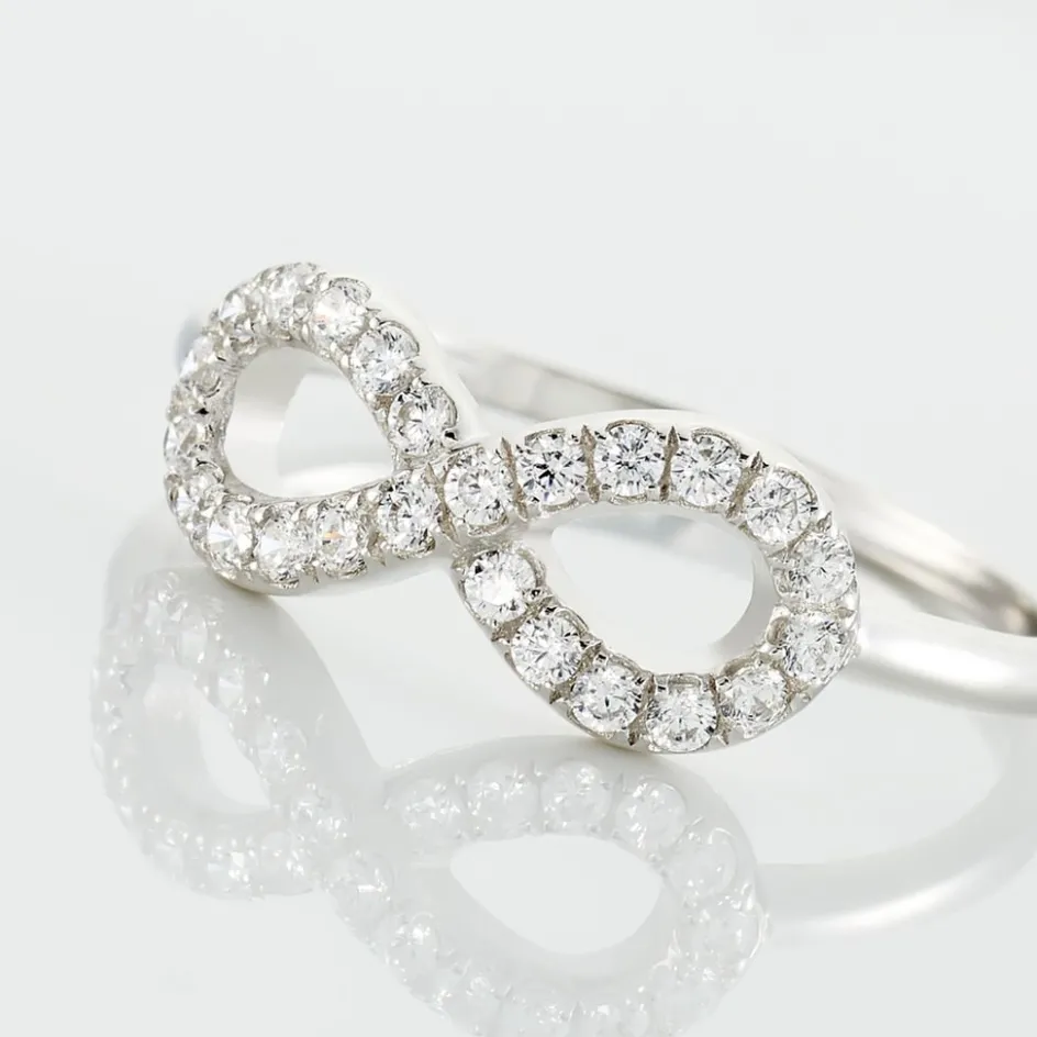 Histoire d'Or Bague Davila Argent Blanc Oxyde De Zirconium* Bagues Fantaisie|Bagues Avec Pierre