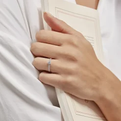 Histoire d'Or Bague Dayna De Zirconium* Bagues|Bagues Avec Pierre