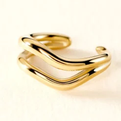 Outlet Histoire d'Or Bague D'oreille Unitaire Lauri Acier Doré