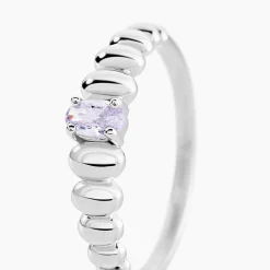 Discount Histoire d'Or Bague Dorothy Argent Blanc Oxyde De Zirconium