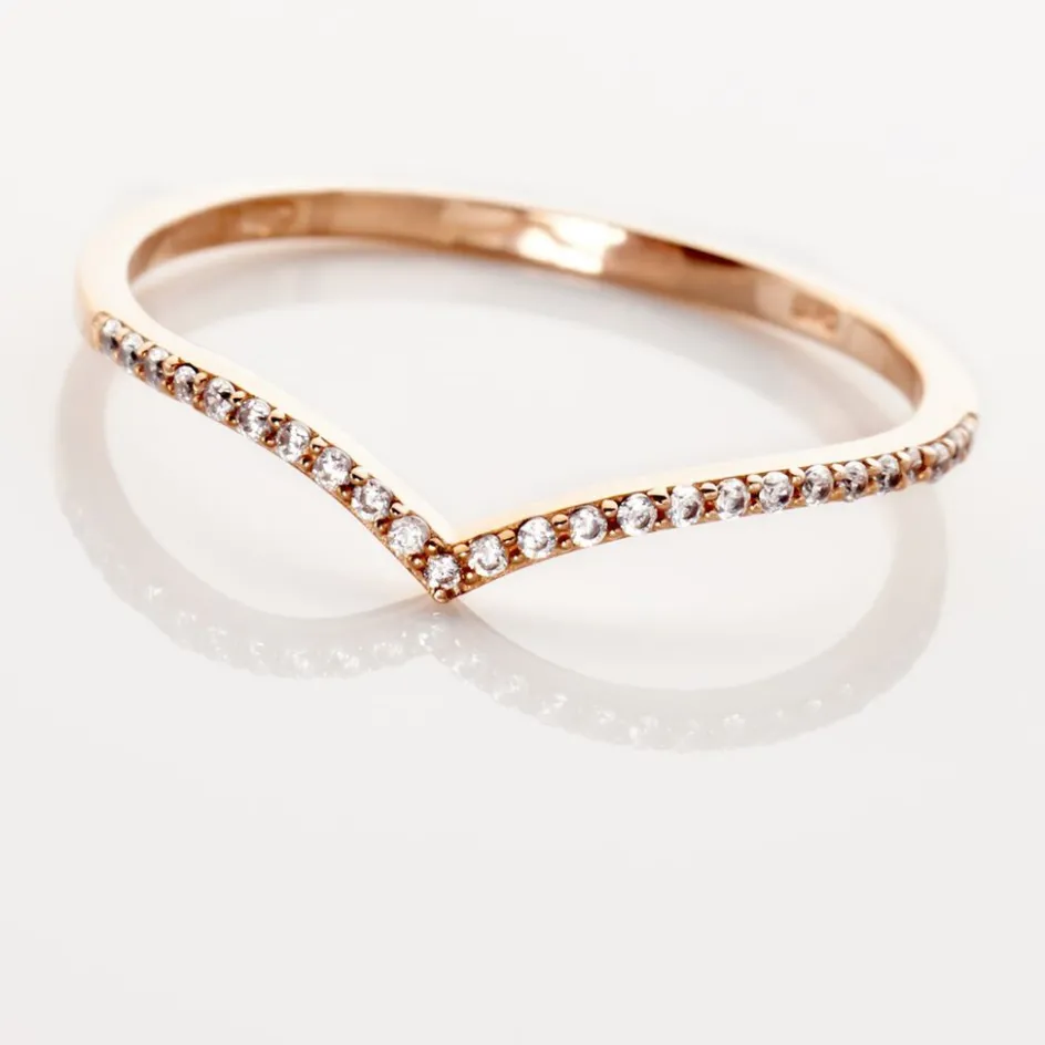 Best Histoire d'Or Bague Dounia Or Rose Oxyde De Zirconium