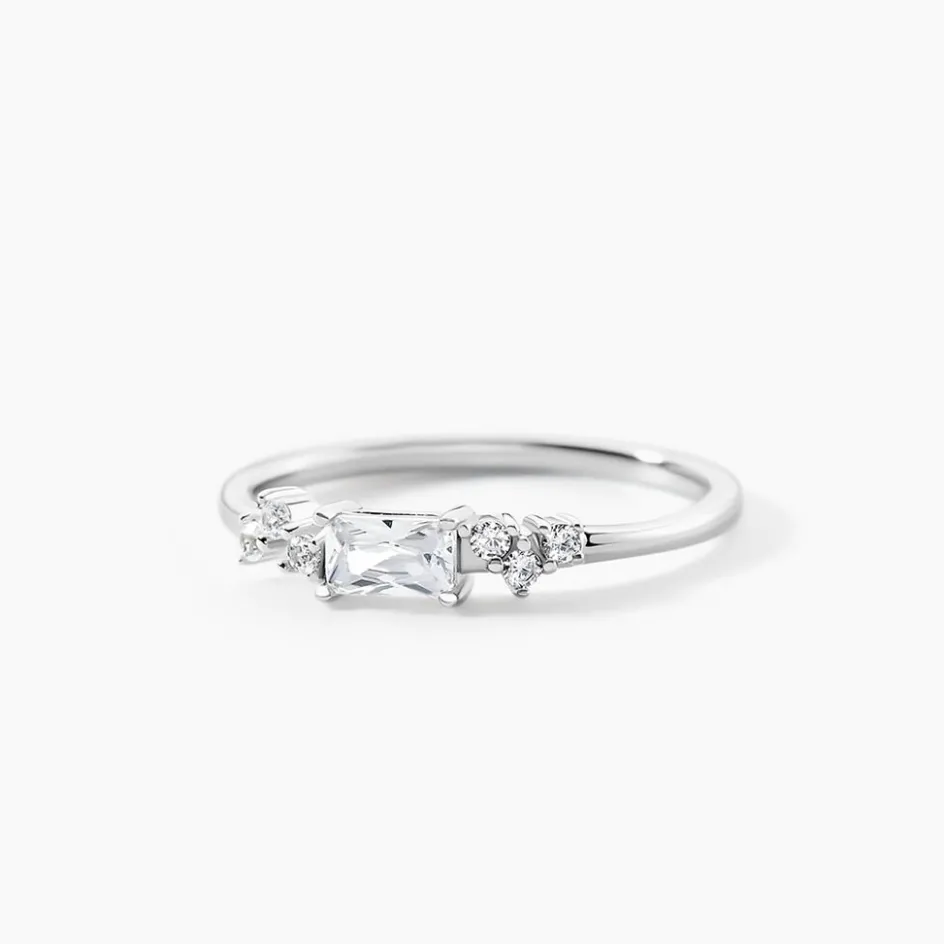 Histoire d'Or Bague Eclat D'Aurore Argent Blanc Oxyde De Zirconium* Bagues|Bagues Fantaisie
