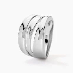 Histoire d'Or Bague Edwyna argent blanc