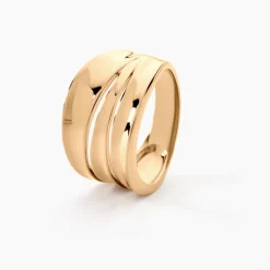 New Histoire d'Or Bague Edwyna plaqué or jaune