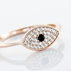 Histoire d'Or Bague Eldia Argent Rose Oxyde De Zirconium* Bagues|Bagues Fantaisie