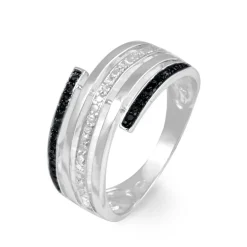 Outlet Histoire d'Or Bague Eleonore or blanc diamant