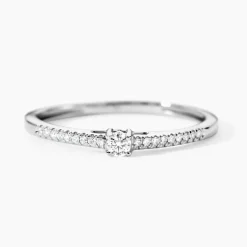 Histoire d'Or Bague Eliisa Platine Blanc Diamant