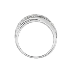 Online Histoire d'Or Bague Elodea or blanc diamant