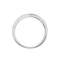 Discount Histoire d'Or Bague Elyne Or Blanc Diamant