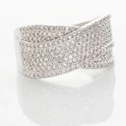 Discount Histoire d'Or Bague Elyne Or Blanc Diamant