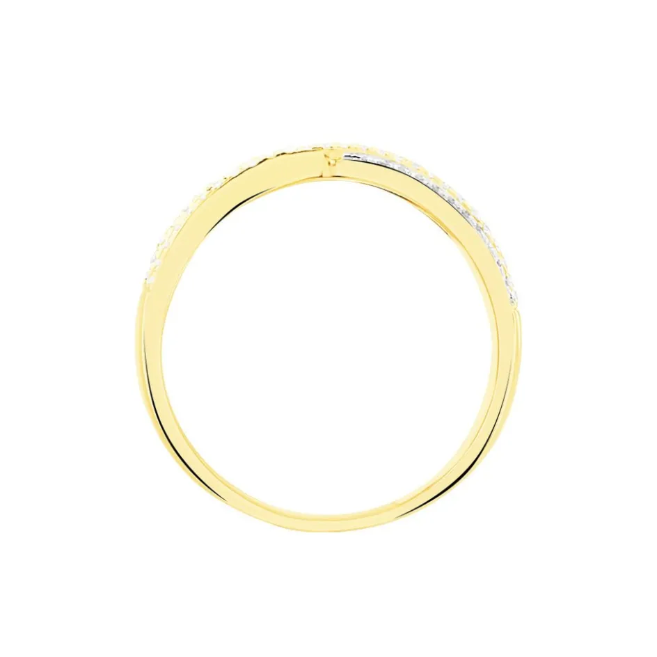 Histoire d'Or Bague Elyne Or Jaune Diamant* Bagues|Bagues Avec Pierre