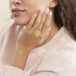 Histoire d'Or Bague Emilia Or Rose Diamant* Bagues|Bagues Avec Pierre